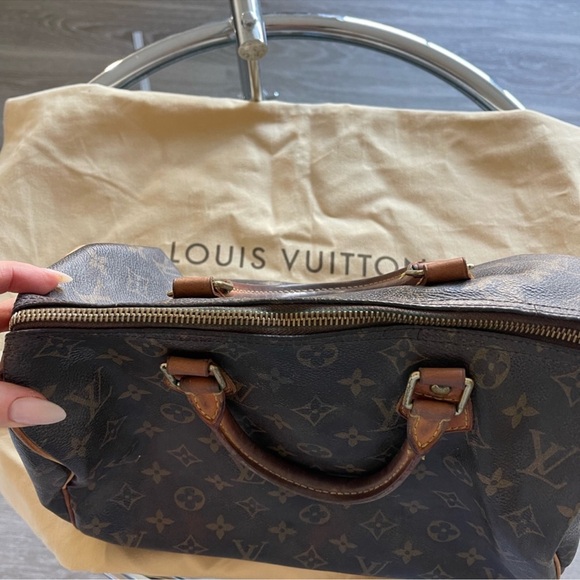 100% AUTHENTIC LV LOUIS VUITTON - Excellent Condition Speedy LV CLASSIC 😍 - Picture 2 of 10